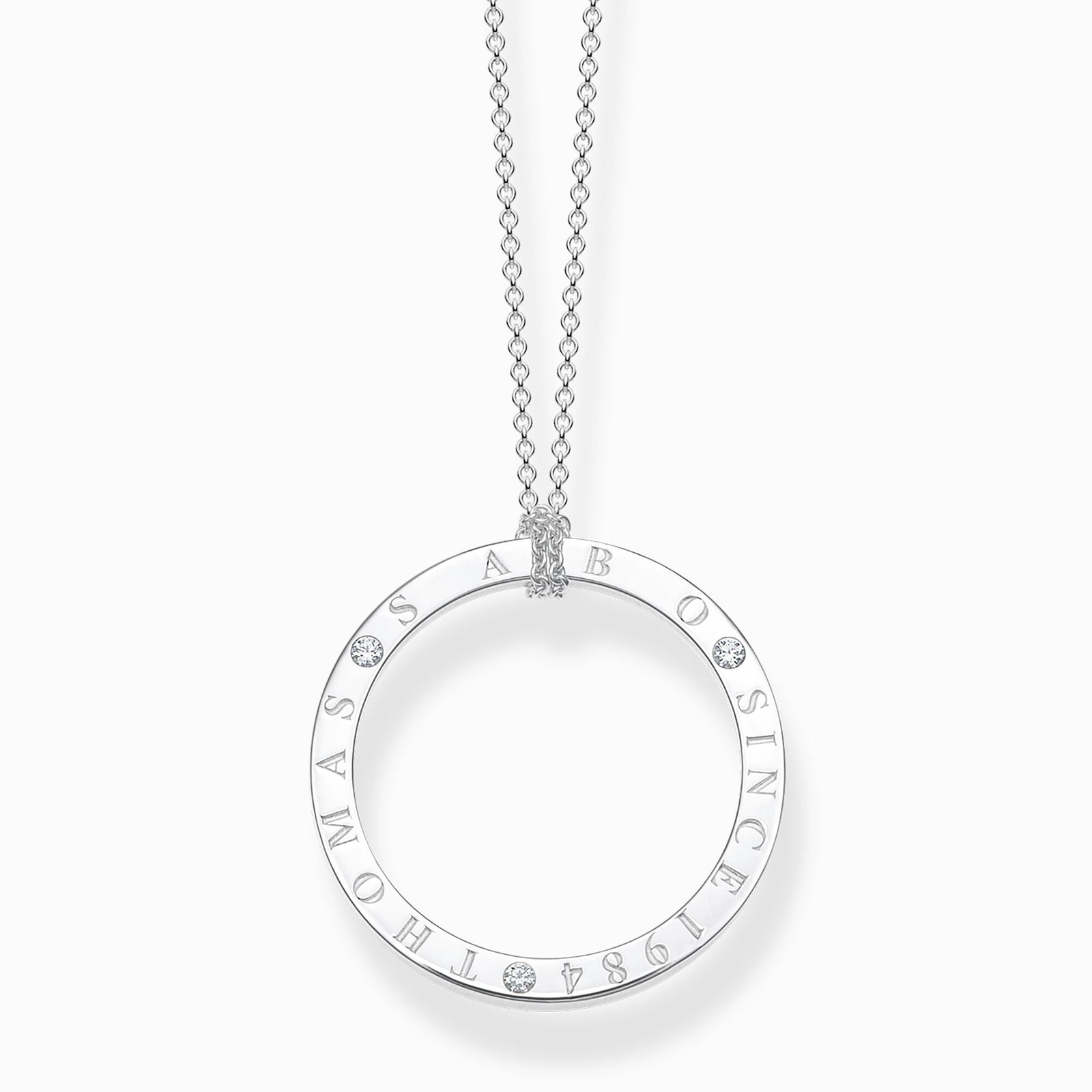 Thomas Sabo Sparkling Circles Since 1984 Necklace