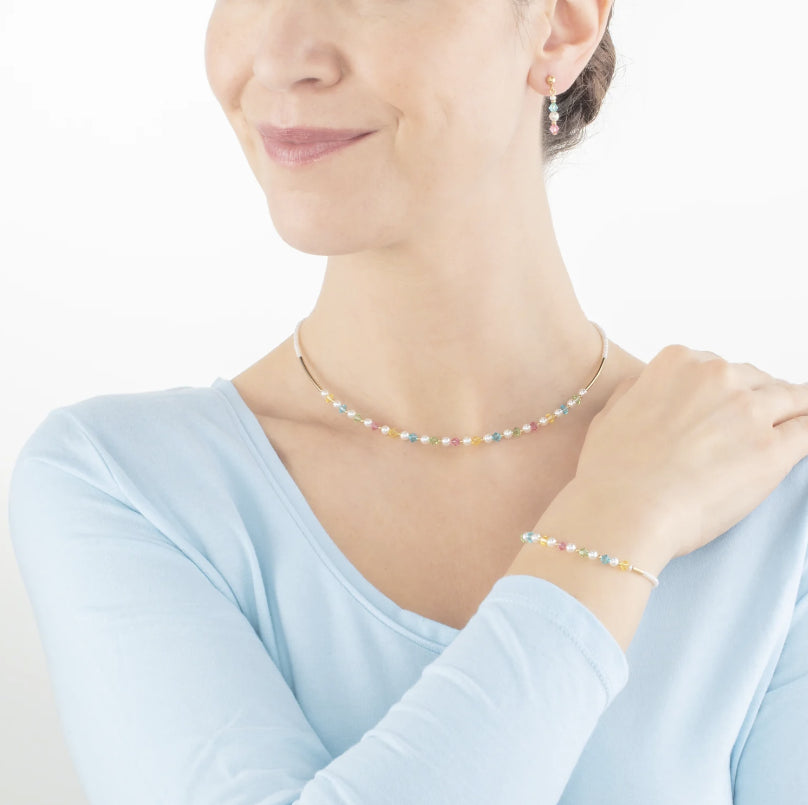 Princess Pearls Necklace Multicolour Necklace