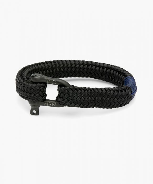 Pig & Hen Men's Marine Rope Bracelet - Gorgeous George - M