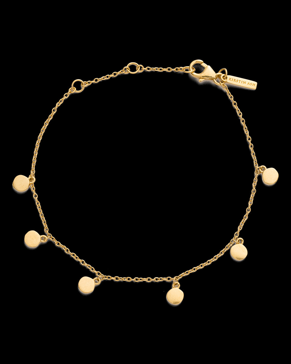 Kirstin Ash 18ct Gold Plated Travel Stories Bracelet