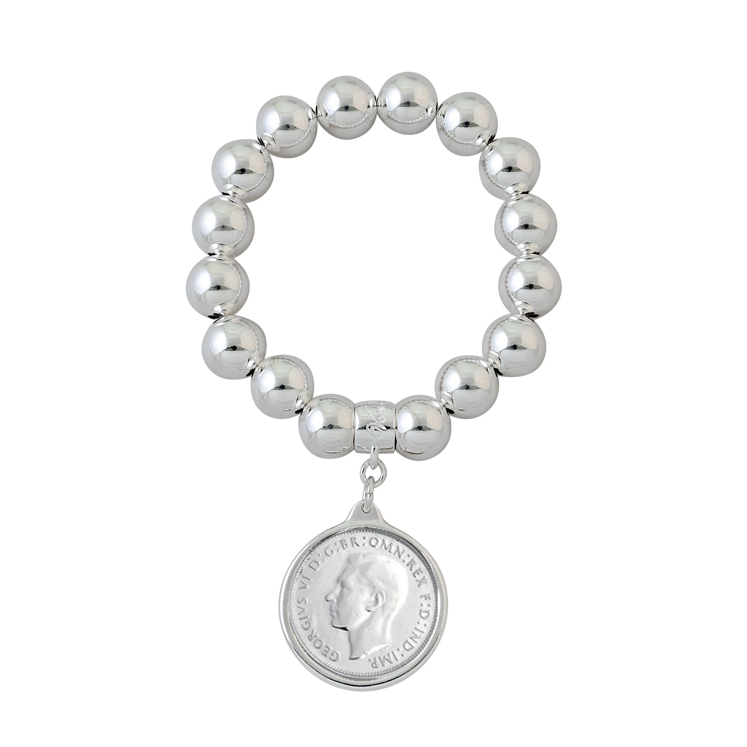 Von Treskow Stretchy Bracelet with Florin Coin-1956