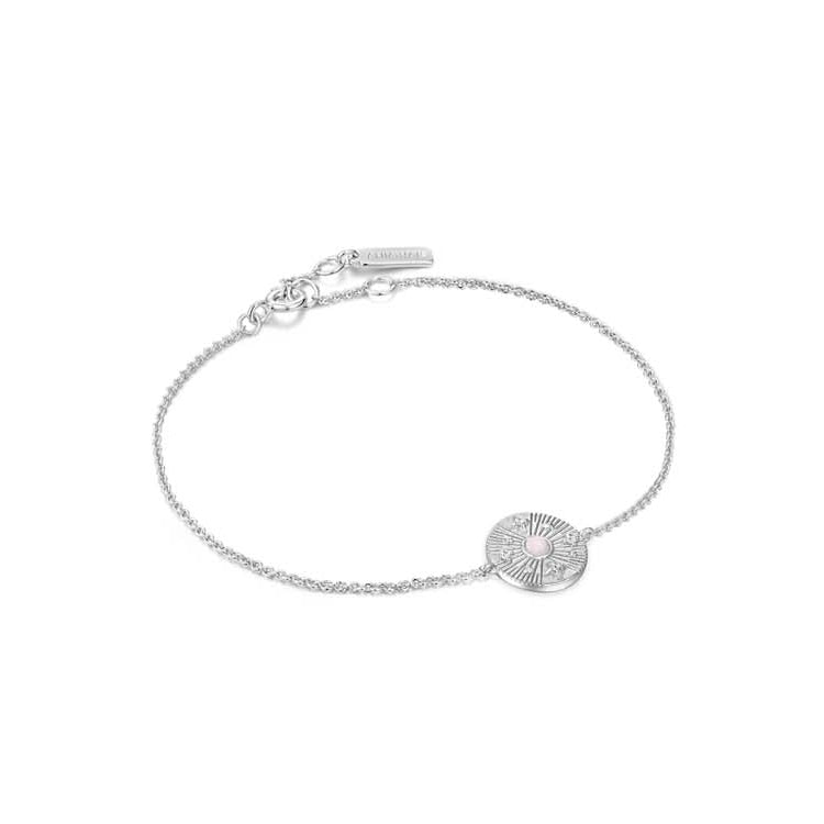 Ania Haie Silver Scattered Stars Kyoto Opal Bracelet