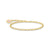 Thomas Sabo Charmista Bracelet With Cold Enamel Gold Plated 19cm