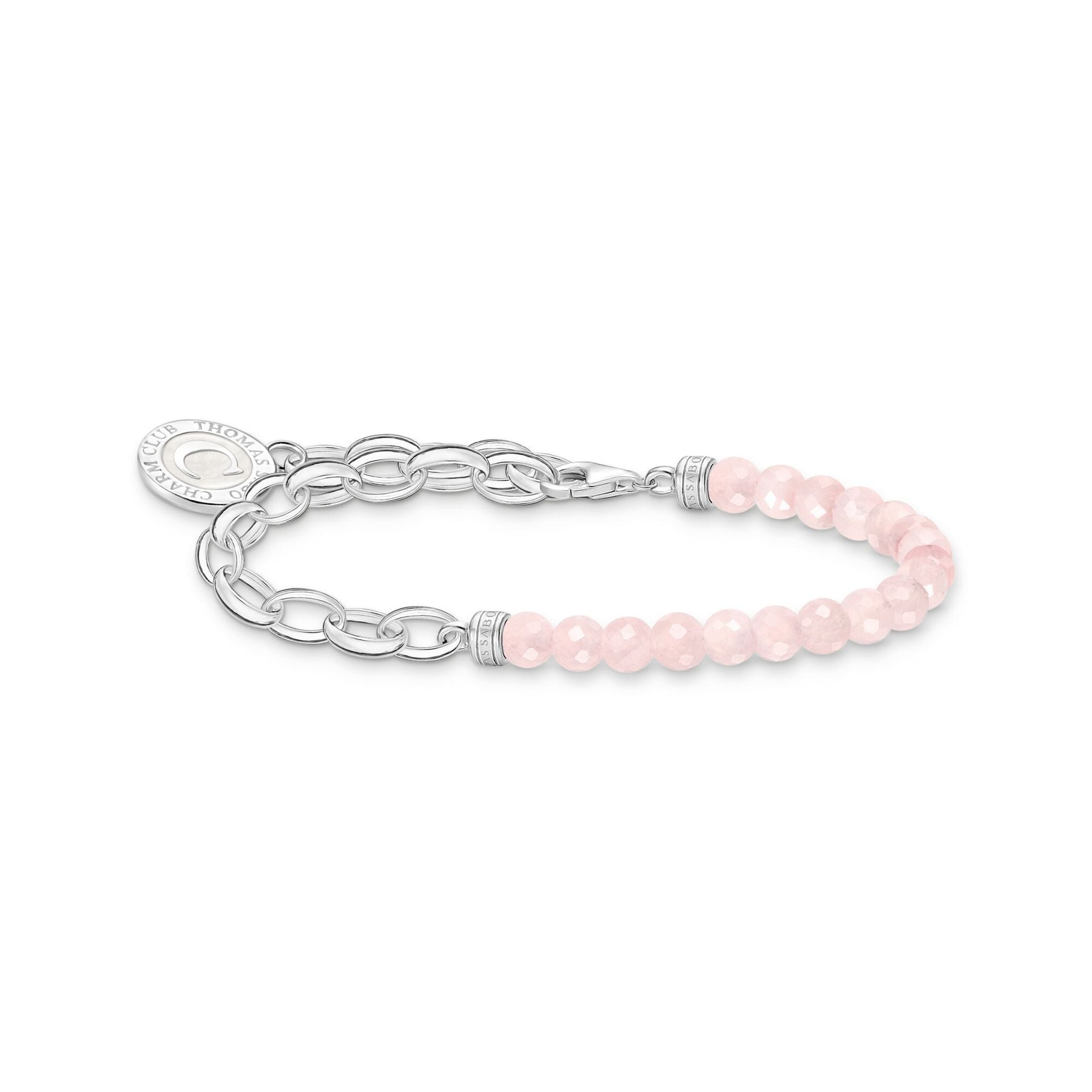 Thomas Sabo Charmista Bracelet With Charmista Disc Silver 19cm