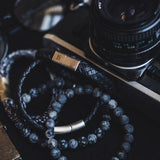 Stones Basic - Lavikite -8mm Grounding Matte Stone Bracelet