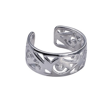 Sterling Silver Filigree Toe Ring