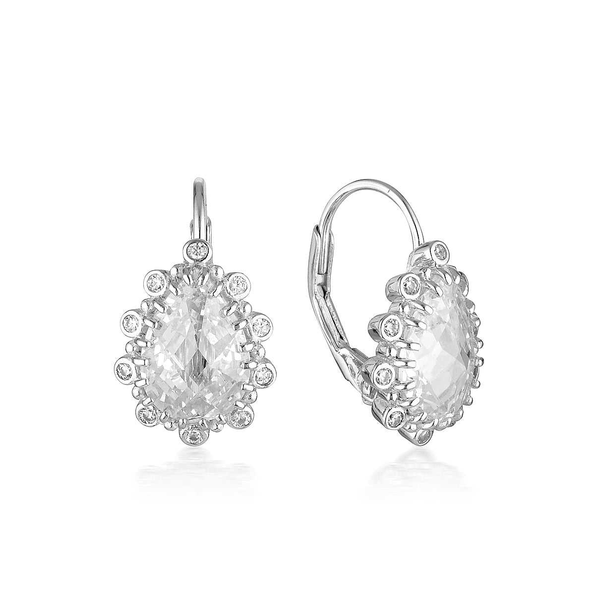 Georgini Luxe Oppulenza Silver Earrings