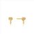 Ania Haie Gold Key Stud Earrings. Design: E032-05G