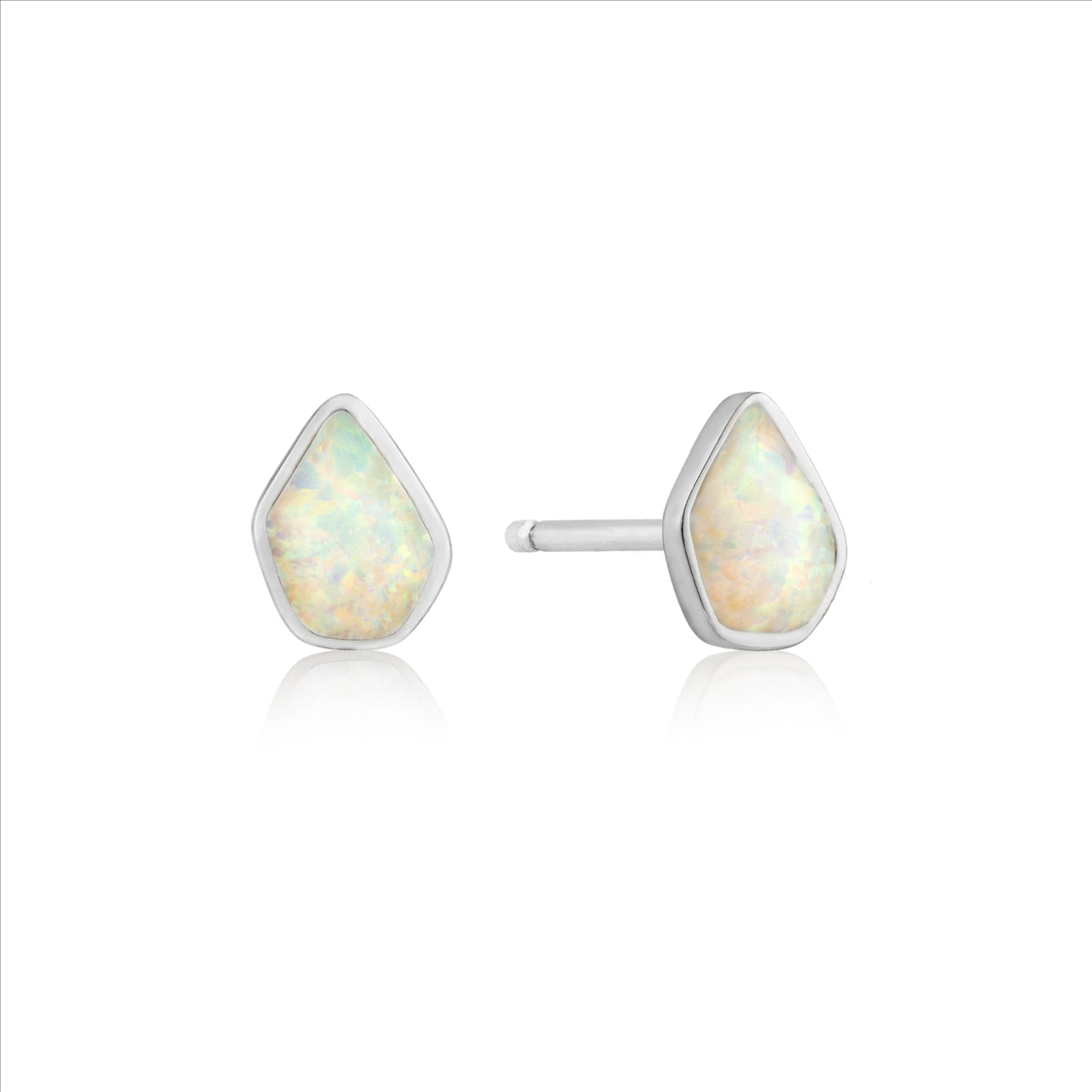 Ania Haie Opal Colour Silver Stud Earrings