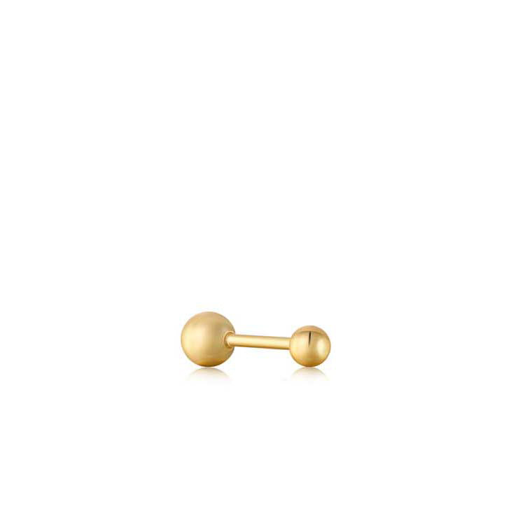 Ania Haie Gold Mini Sphere Single Barbell