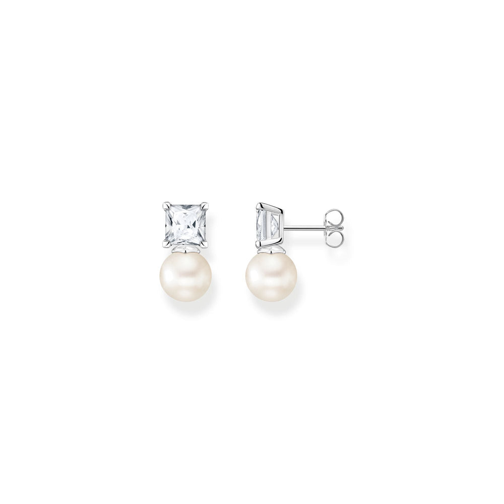 Thomas Sabo Heritage Pearl and Cubic Zirconia Studs