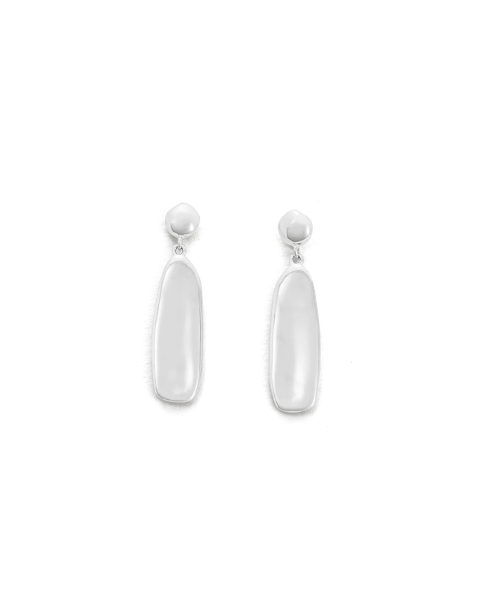 Kirstin Ash Sterling Silver Molten Earrings
