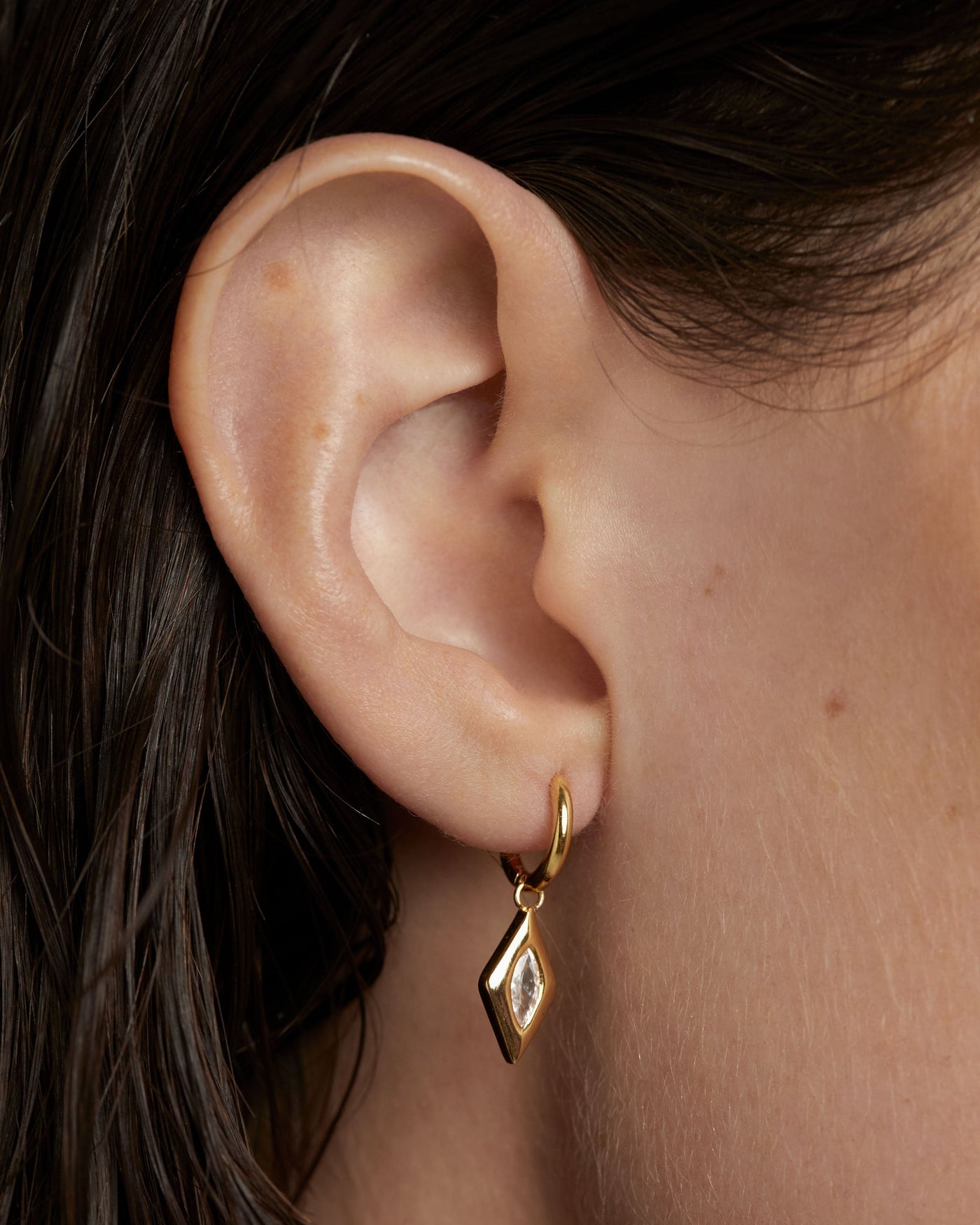 PDPAOLA Kate Hoop Earrings