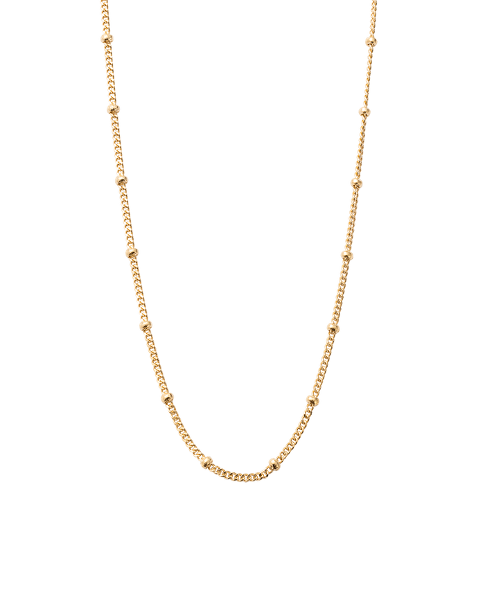 Kirstin Ash Gold Bespoke Ball Chain 22-25"