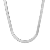 4mm Sterling Silver Herringbone Chain