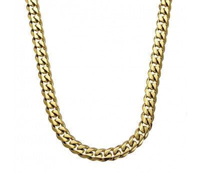 Gold Plated Cuban Link Chain