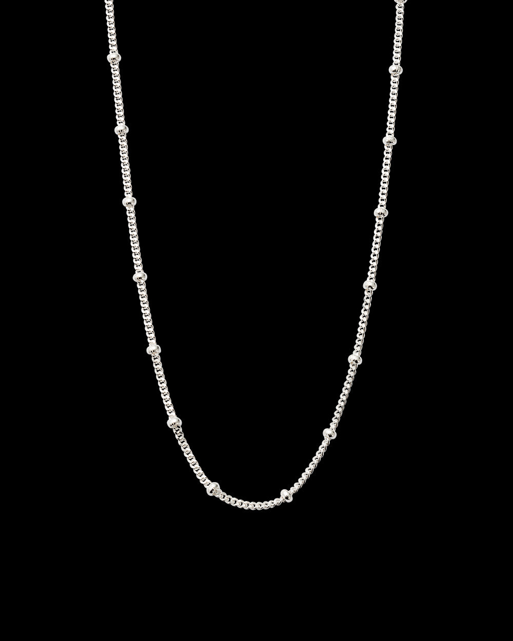 Kirstin Ash Bespoke Ball Chain 22-25" Sterling Silver