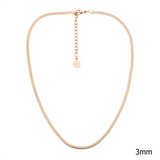 Ellani Stainless Steel Herringbone Chain 40+5cm