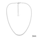 Ellani Stainless Steel Herringbone Chain 40+5cm