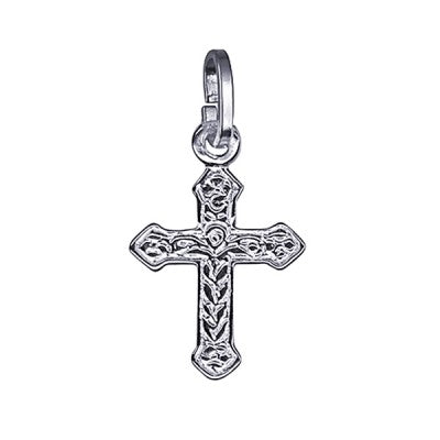 Sterling Silver Pattern Cross