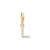 Thomas Sabo Charmista Pendant Letter L Gold Plated