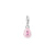 Thomas Sabo Charmista Pink Enamel CZ Droplet Charm