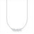 Baguette Cut Zirconia Stones Necklace