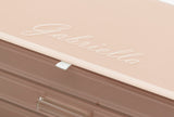 Gabriella Jewellery Box Glass Blush Medium