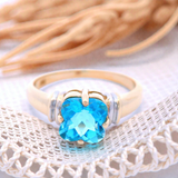 Topaz Dress Ring in Yellow Gold
