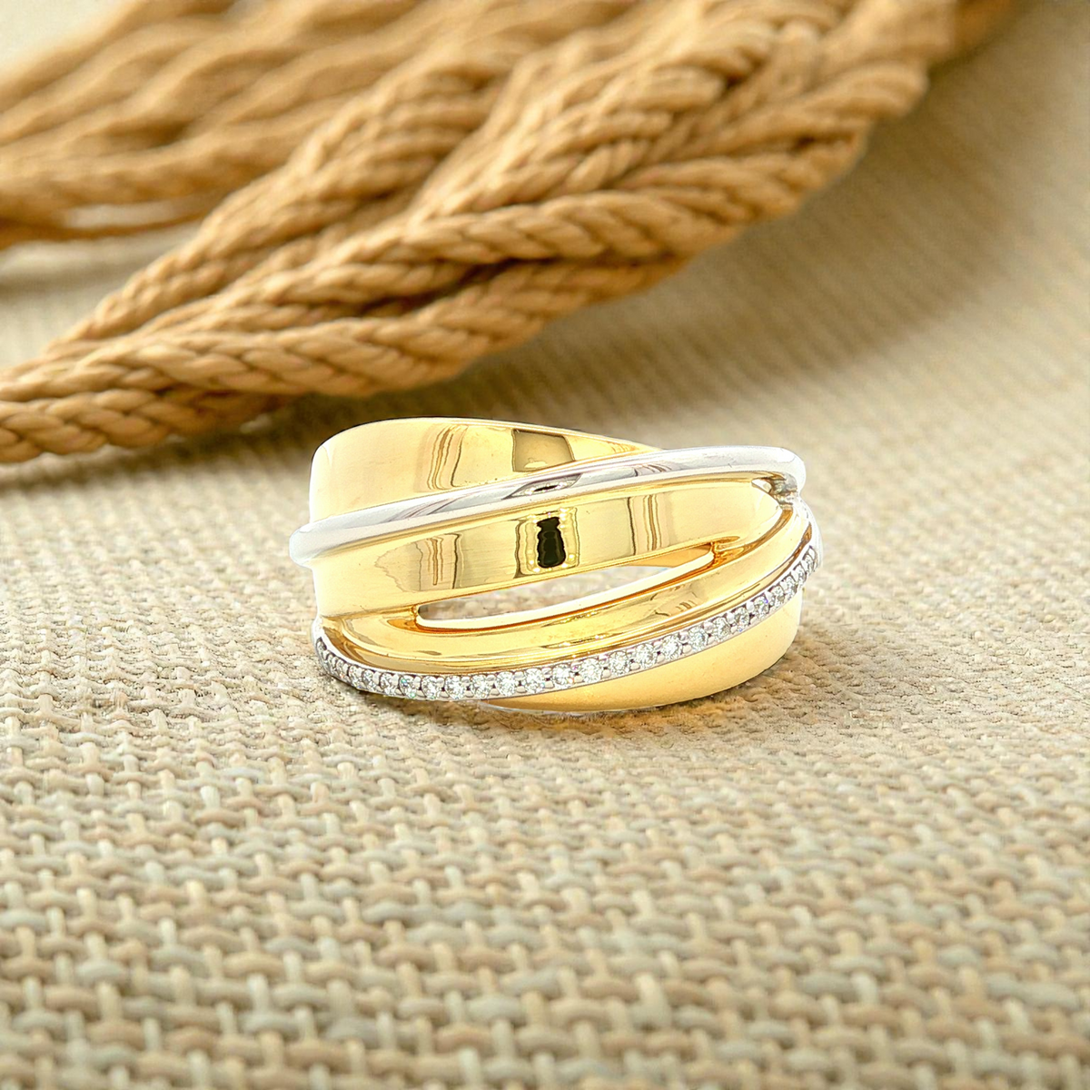 Two Tone Multi-Band Crossover Ring
