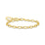 Thomas Sabo Charmista Bracelet With Cold Enamel Gold 19cm