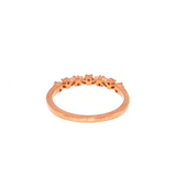 9ct Rose Gold Diamond Set Wedding Band