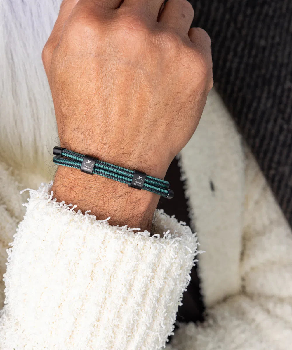 Pig & Hen Little Lewis DBL Patina Green Black