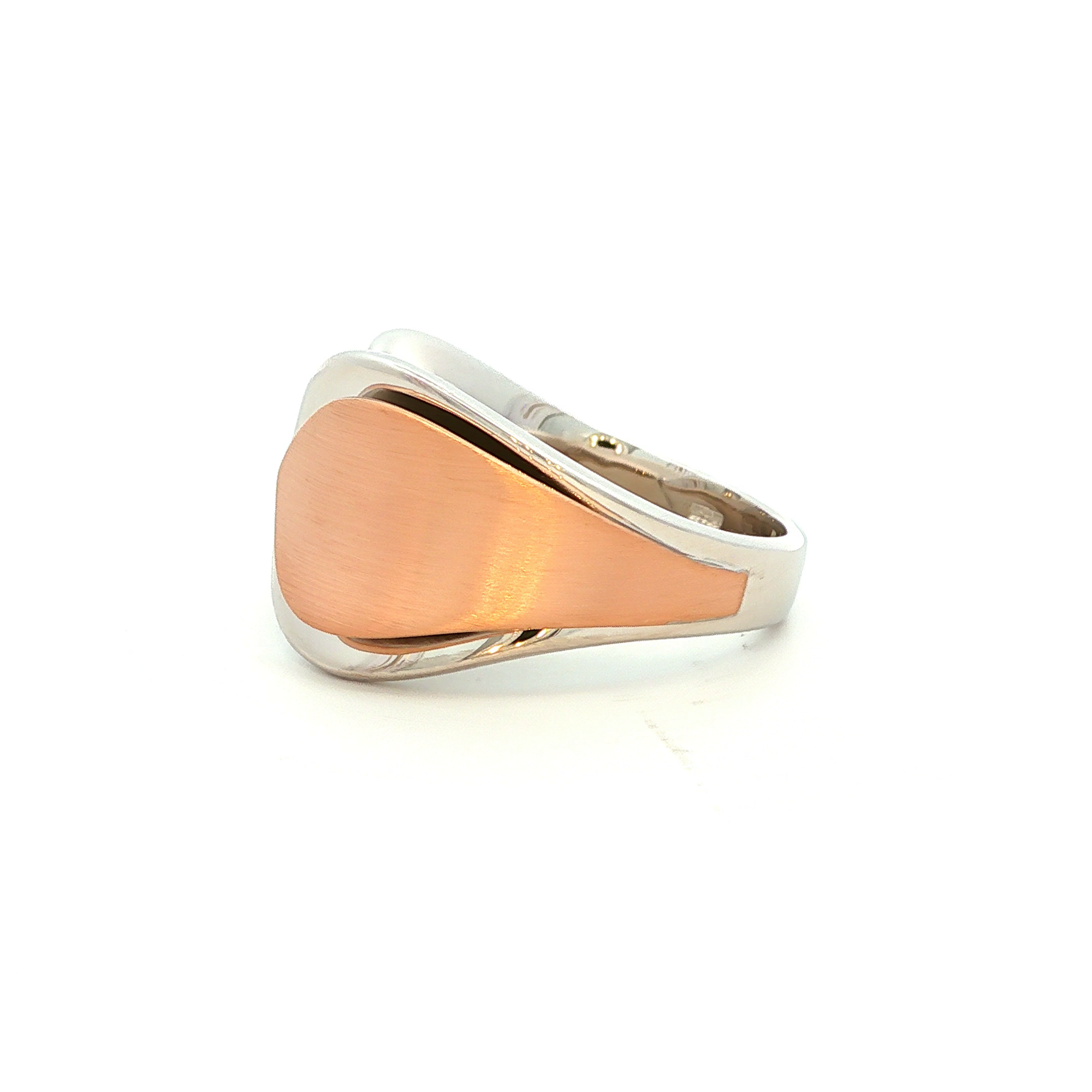 Rose Gold Plated Sterling Silver Ring