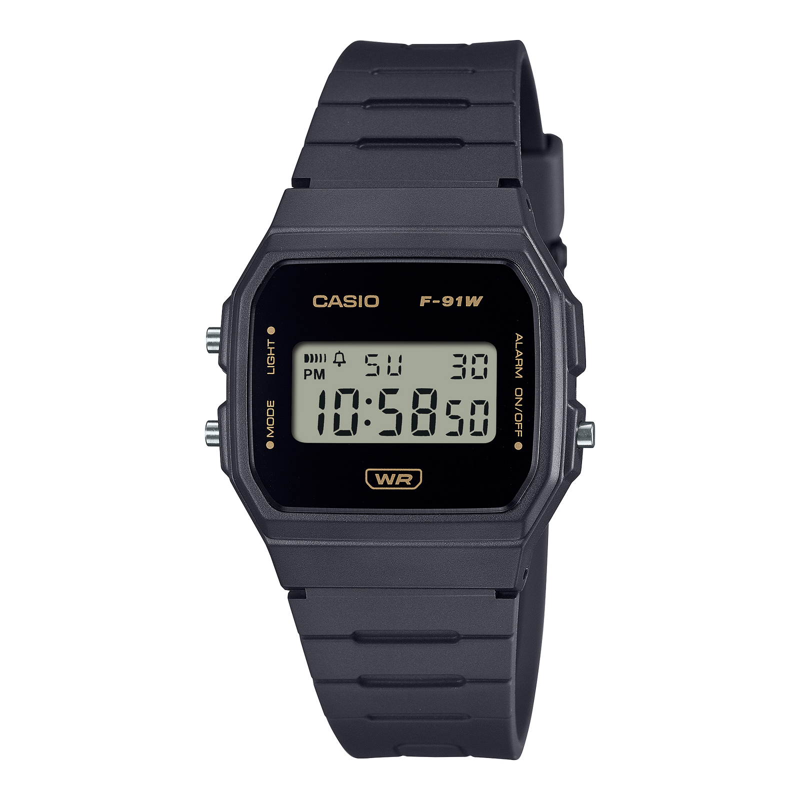 CASIO F91WB-8A Grey Vintage Digital Watch