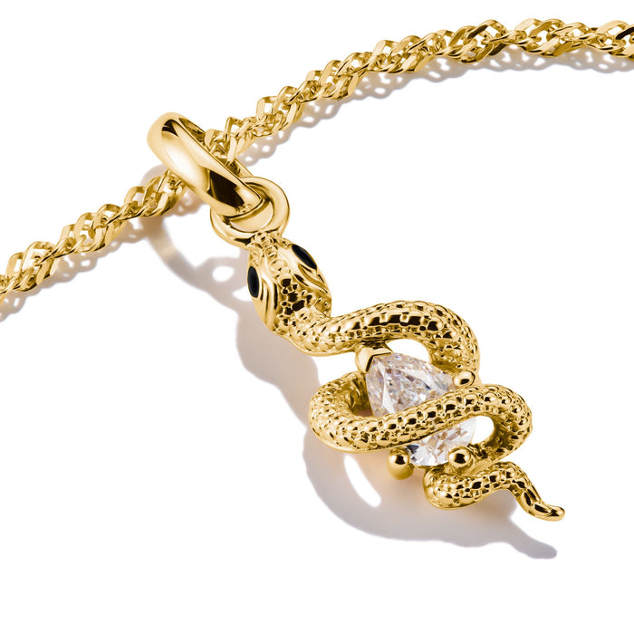 Thomas Sabo Connect Charm Snake with Stone