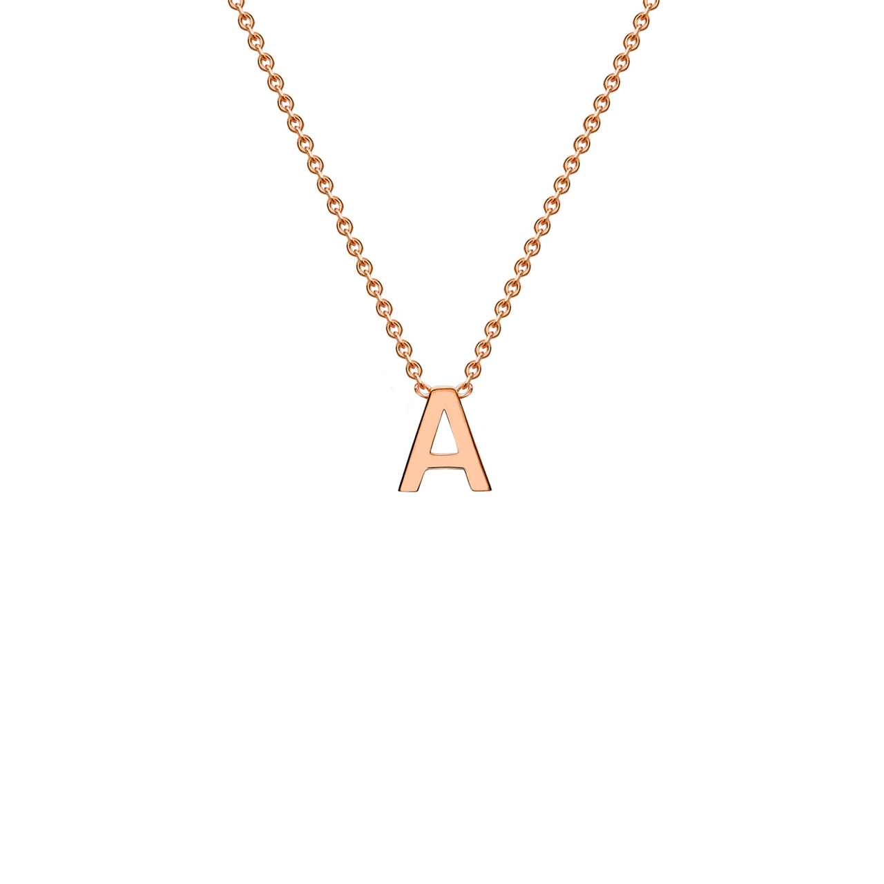 9ct Petite Initial Necklace