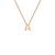 9ct Petite Initial Necklace