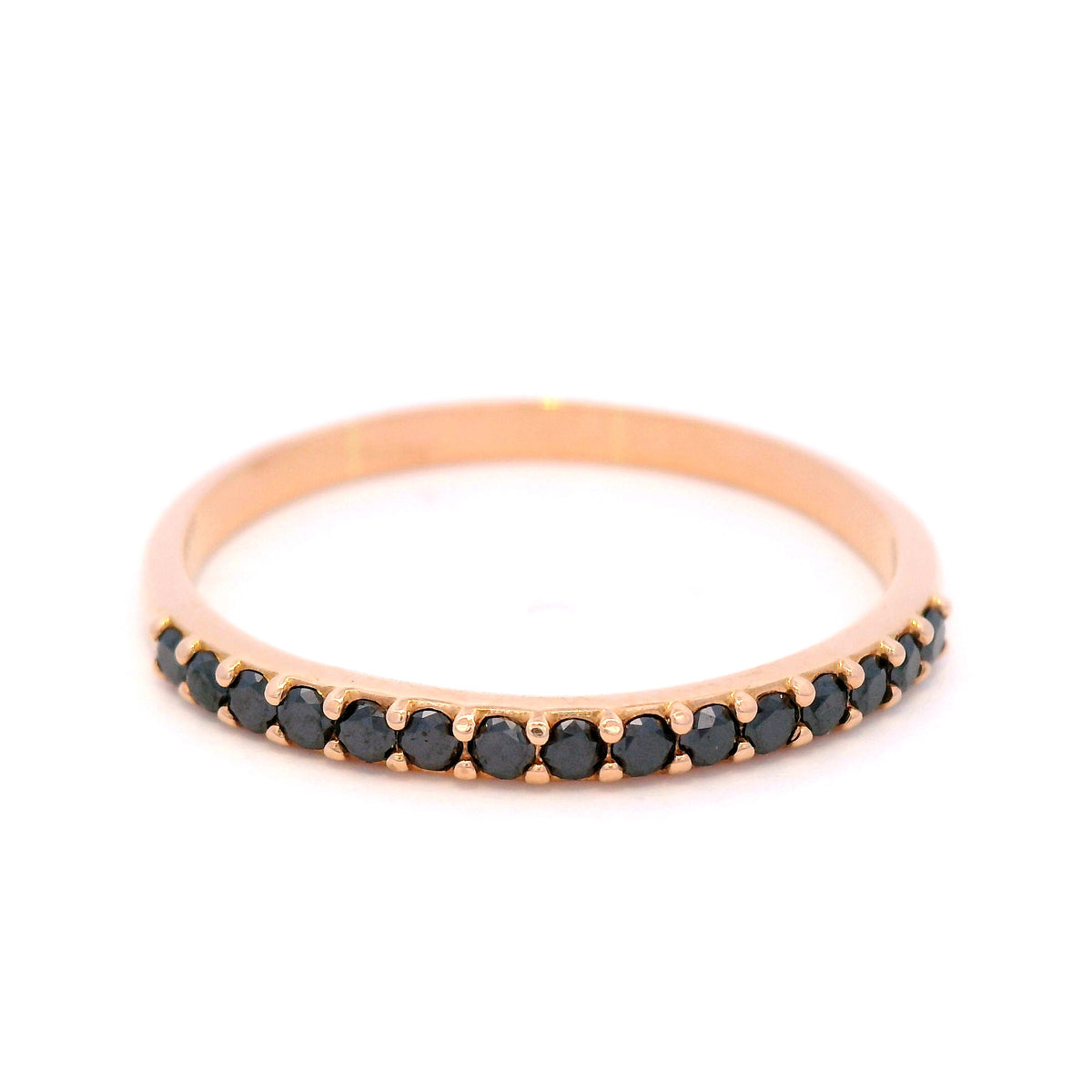 Diamond Set Ring in Rose Gold