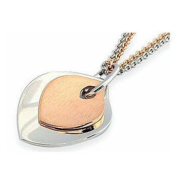 Breuning Rose Gold Plated Sterling Silver Pendant