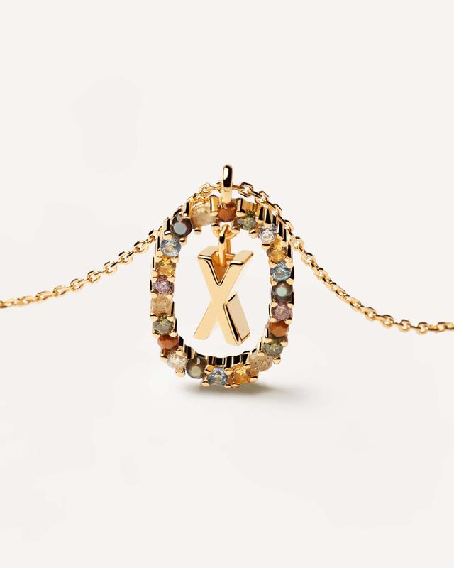 PDPAOLA Letters 2021 Z Necklace