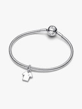 Engravable Trophy Soccer Shirt Dangle Charm