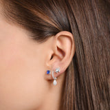 Thomas Sabo Princess Blue Cubic Zirconia Single Ear Stud