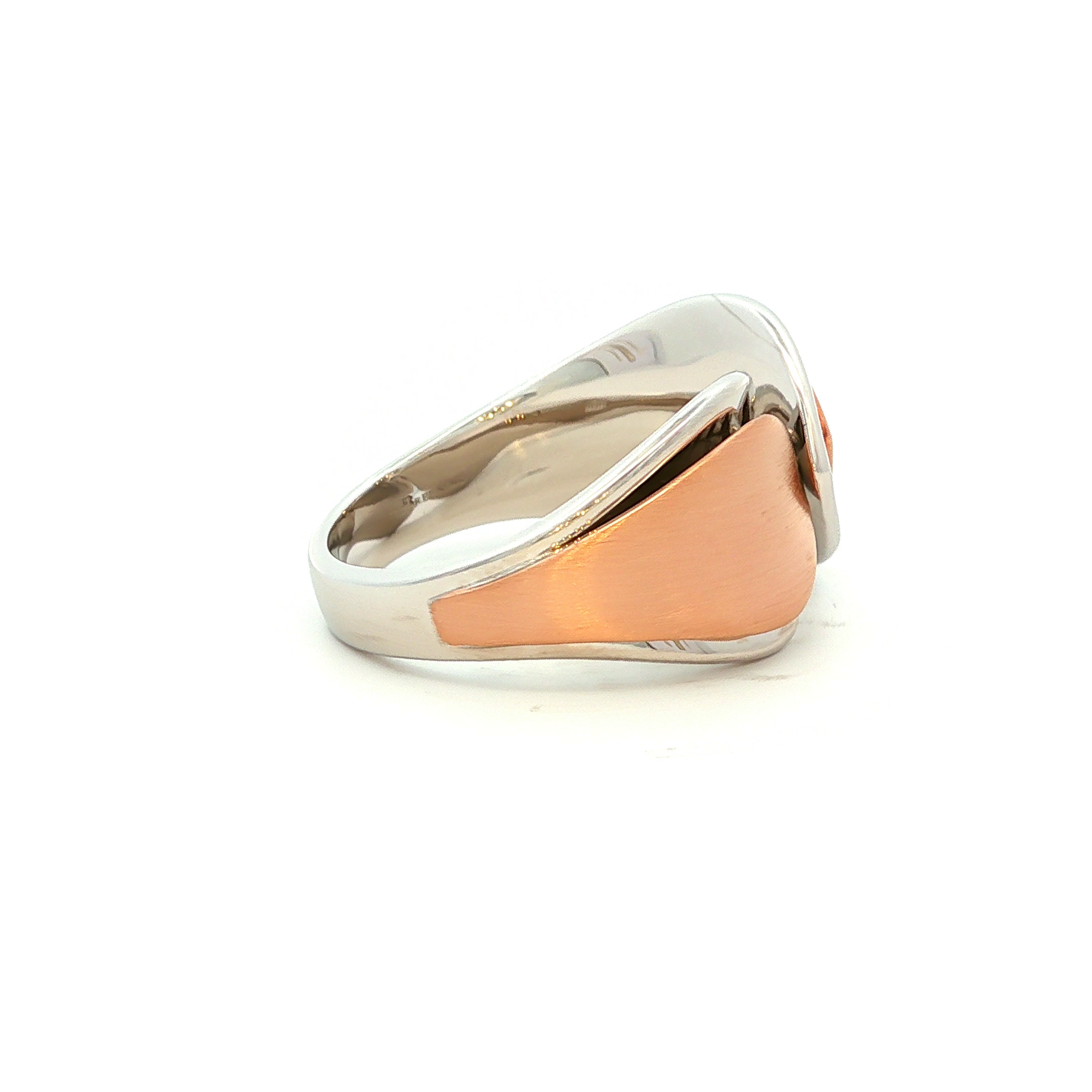 Rose Gold Plated Sterling Silver Ring