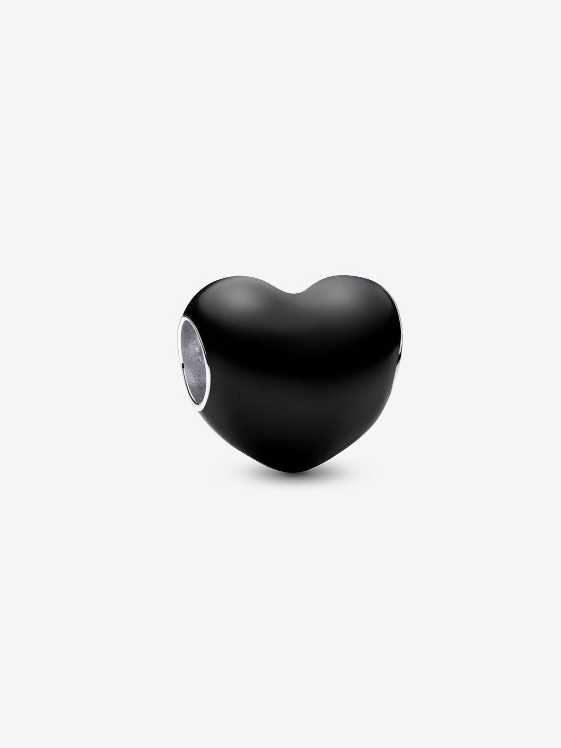 Pandora Black Heart Charm