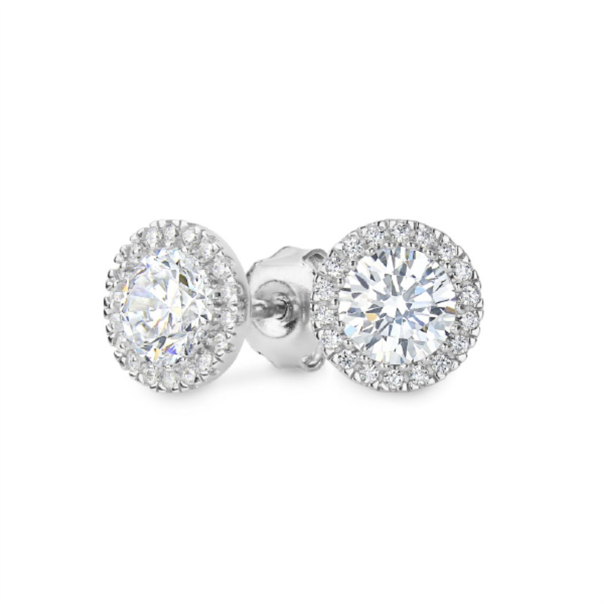 Georgini Yoyo Stud Silver Earrings