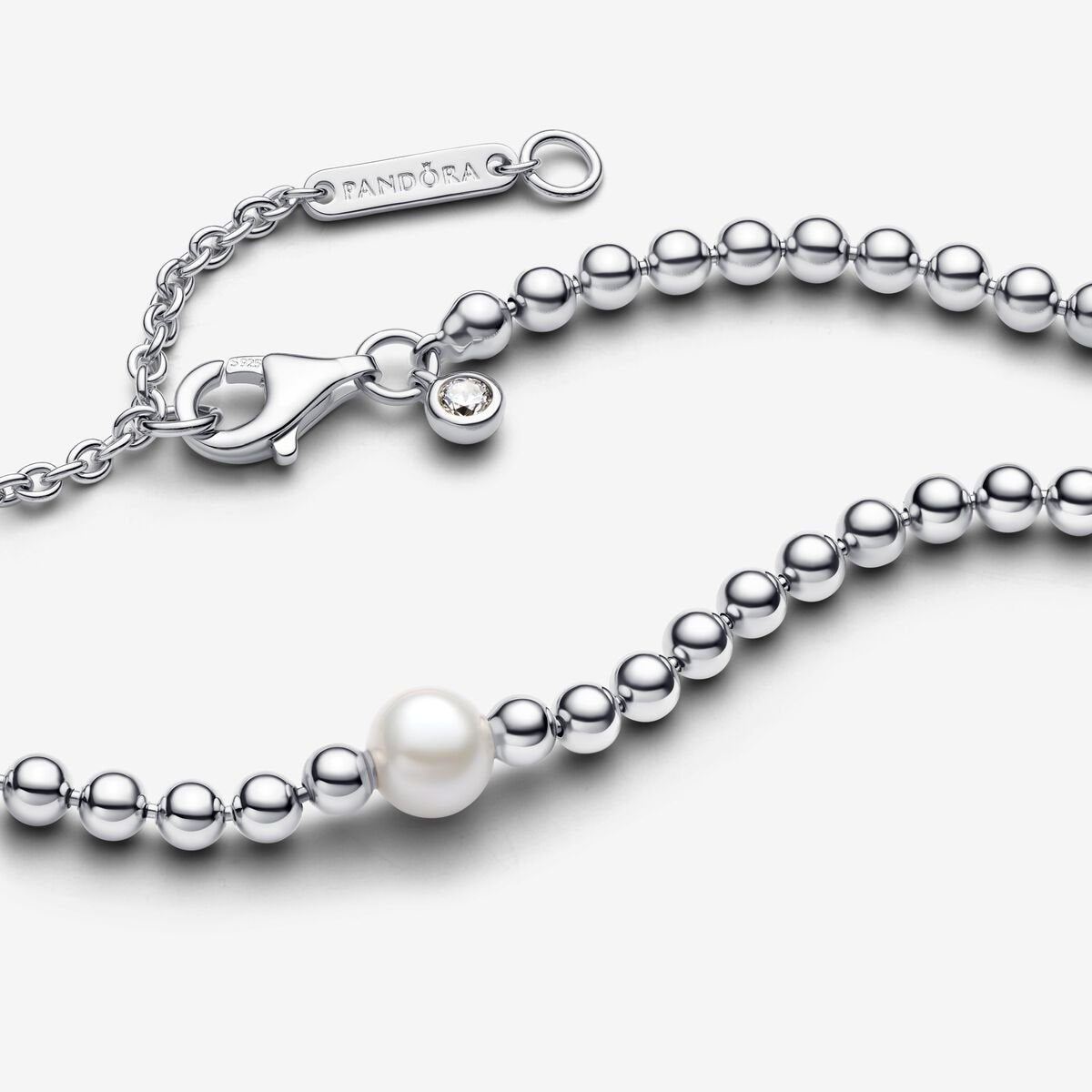 Treated Freshwater Cultured Pearl & Beads Collier Necklace