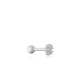 Ania Haie Sparkle Flower Barbell Single Earring
