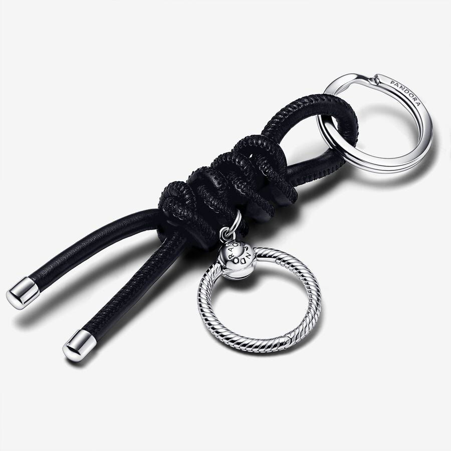 Pandora Moments Leather-free Fabric Charm Key Ring