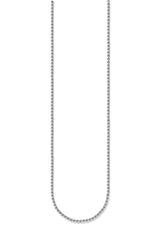 Thomas Sabo Charm Club - Venezia Thin Silver Blackened Chain